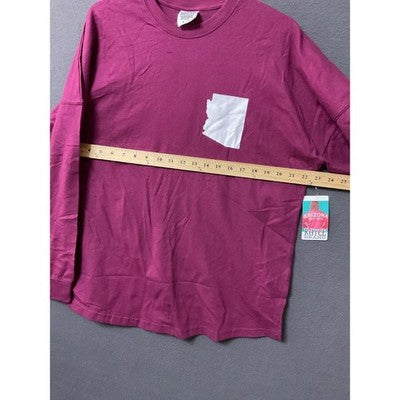 Royce Brand Crew Neck Top Tee Long Sleeves S Arizona EST 1912 Thumb Hole NWT