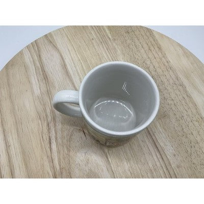 Carrot Jar Artwork Ceramic Coffee Mug Cup Farmhouse Country Kitchen Rustic VTG