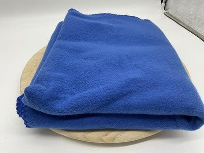 Sam's Club Fleece Throw Blanket 59x49 Blue Embroidered Credit Services Promo
