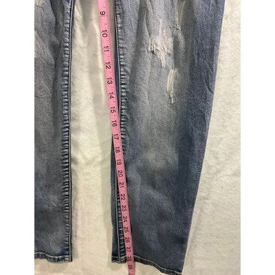 VIP Jeans Skinny Jeans Womens 13 Blue Distressed Ripped Denim Streetwear