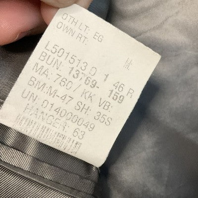 CHAPS Ralph Lauren Sport Coat Men 46 Beige Silk Wool Tweed Check Lined