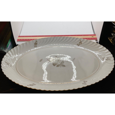 Antique Bavarian Serving Plate by Königl. pr. Tettau - Gegr. 1794 - Konigl