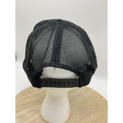 Vtg Miller Genuine Draft Hat Beer Cap Rope Mesh Snapback Logo Trucker Baseball