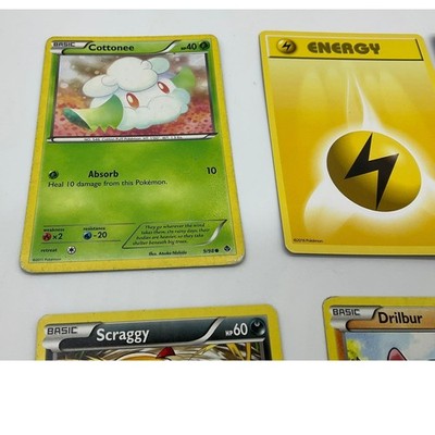 Pokemon Trading Cards Lot Vintage Blue Pokeball Back Standard Size Good