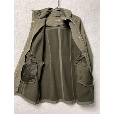Sebby Collection Jacket Womens Medium Hooded Water Resistant Windproof Coat