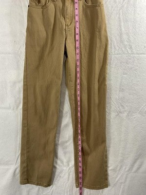 U.S. Polo Assn Pants Boys 14 Beige Khaki Twill Adjustable Waist Casual Pockets