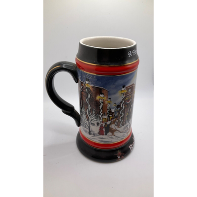 Budweiser Clydesdales 1992 Christmas Mug - Anheuser-Busch Exclusive Art