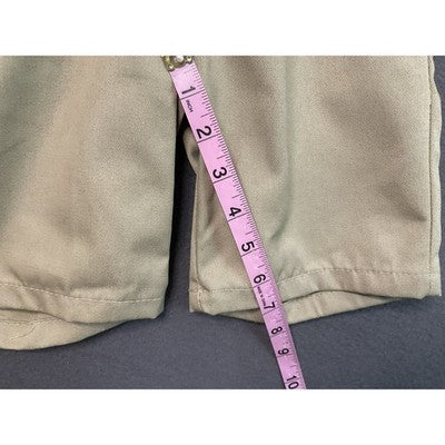 A+ School Uniform Shorts Boys 4 Flat Front Adjustable Waist Cotton Blend Uniform
