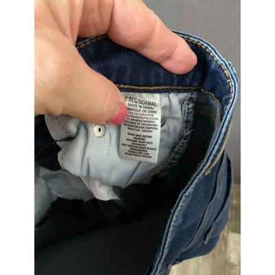 Aeropostale Women's Jeans 0 Reg High Waisted Skinny Blue Denim Stretch Casual
