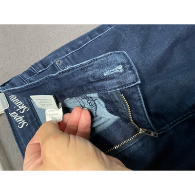 Henry & Belle Super Skinny Jeans Size 26 Dark Wash Stretch Cotton Blend