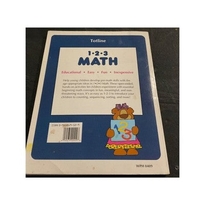 1 2 3 Math Jean Warren Pre-K Activities Book Totline Bears Preschool Ages 3–5