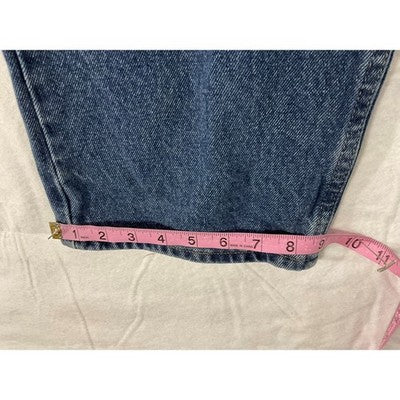 Wrangler Jeans Mens 38x29 Blue Relaxed Fit Straight Leg Denim Pants Workwear