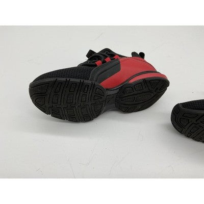 Puma Shoes Boys Size 11C Black Red SoftFoam+ Running Training Athletic 376358-01