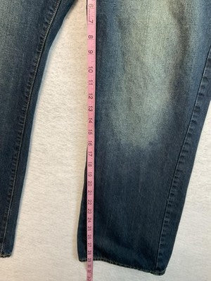 Old Navy Jeans Mens 40x32 Blue Regular Fit Straight Leg Denim 5-Pocket High Rise
