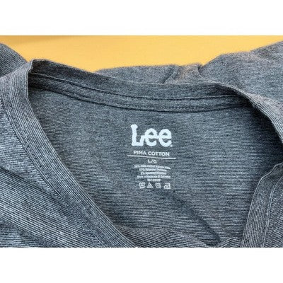 Lot of 2 Men's Tees: LEE Pima Cotton & NIKE Graphic "More Money" Size Large