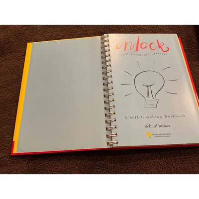 Unlock Your Potential Self-Coaching Workbook Bisiker Spiral Hardcover