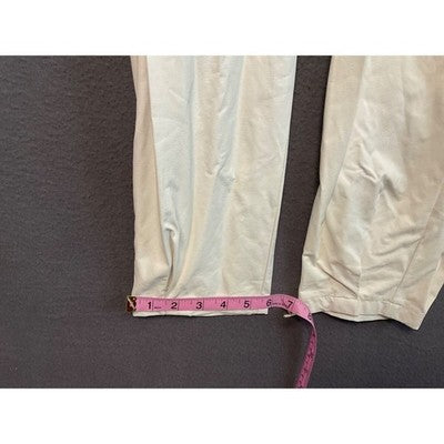 Like an Angel White Faux Leather Lounge Pants Top Set S Joggers Bralette Biker