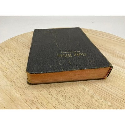 Holy Bible KJV Red Letter The World Publishing Presentation Inscription 1975