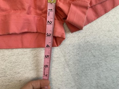 Aéropostale Shorts Womens 4 Pink Chino Short Cuffed Twill Casual Pockets