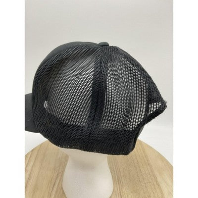 Vtg Miller Genuine Draft Hat Beer Cap Rope Mesh Snapback Logo Trucker Baseball