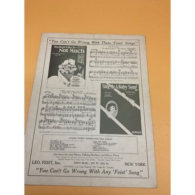 Lot of 4 Vintage Sheet Music – Love, Homecoming, & Musical Theater Classics (192