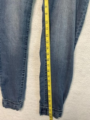 Blue Spice Jeans Womens 3 Blue Mid Rise Skinny Stretch Denim Light Wash Juniors