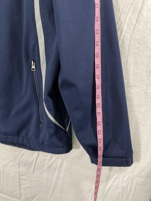 Dallas Cowboys Jacket Womens XL Blue NFL Football G-III Softshell Full Zip Coat