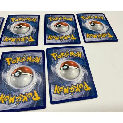 Pokemon Water Type Card Lot 7pc Froakie Psyduck Spheal Luvdisc TCG Mixed Set