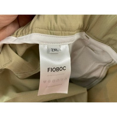 Fioboc Performance Pants Mens 2XL Khaki New Tactical Hiking Outdoor Trousers