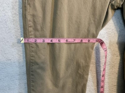 Levi's 505 Jeans Mens 40x30 Beige Khaki Straight Leg Regular Fit Denim 5-Pocket