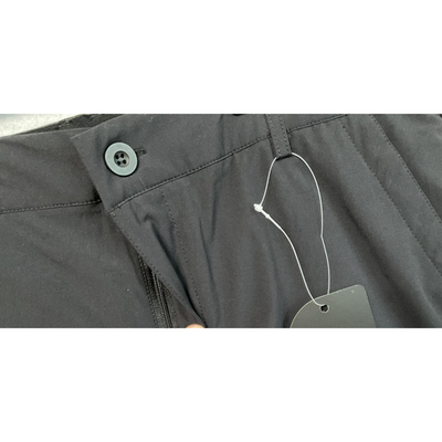 MoFiz Shorts Mens 34 Black Performance Stretch Zip Pocket Golf Hiking Quick Dry