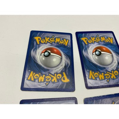 Pokemon Trading Card Lot Grass Type 6 Cards Green Snivy Treecko TCG