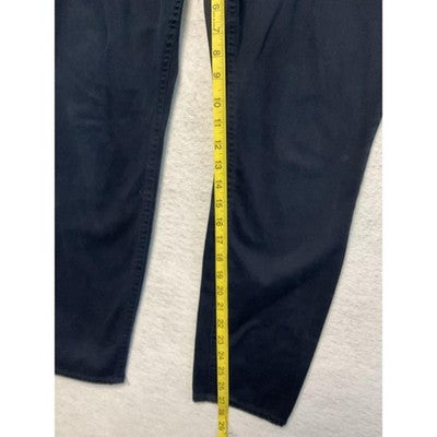 Arizona Jean Co Jeans Womens 17 Navy Skinny Stretch Five Pocket Mid Rise Juniors