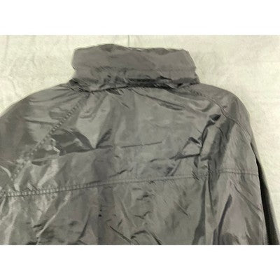 NWTF Windbreaker Jacket Mens XL Black Turkey Hunting Conservation Graphic