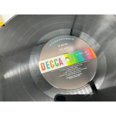 1962 Earl Grant LP "Beyond The Reef", Decca, Easy Listening/Jazz, Good/VG