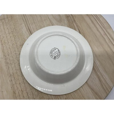 Vintage Georgia Souvenir Bowl Plate Empire State Of The South 22K Gold Trim