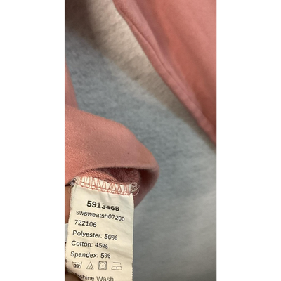 Shein Sweatshirt Womens Medium Pink Butterflies In My Stomach Pullover Crewneck