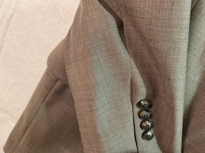 VTG Stafford Suit Jacket Men 40 Brown Wool Three Button Lined Blazer Honduras