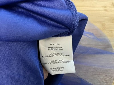 Skirt Tank Set Junior/Womens Sz 5 Blue Tulle Sequin Crop Party Formal Love Reign