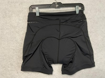Baleaf Shorts Mens Small Black Padded Cycling Bike Pocket UPF 50+ Compression