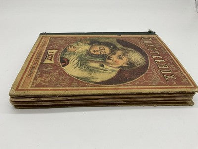 Chatterbox 1877 Children's Book Illustrated Hardcover E. Worthington Vintage