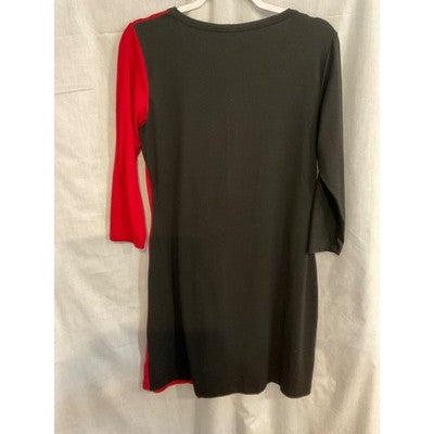 Lexington Avenue Dress Med 3/4 Sleeve, Stretchy Graphic Pullover