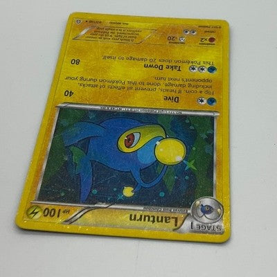 Pokemon Lanturn Trading Card Yellow Reverse Holo 67/160 Primal Clash