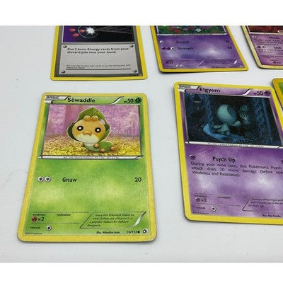 Pokemon TCG Card Lot 6pc Koffing Jynx Nidorina Sewaddle Elgyem Mixed Sets TCG