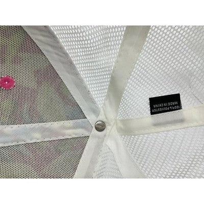 Pepperoni Grill Trucker Hat Unisex OSFM Pink Floral Tropical Mesh Snapback Cap