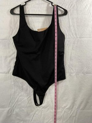 Popilush Shaper Bodysuit Womens XXL Black One Piece Slimming Stretch Shapewear