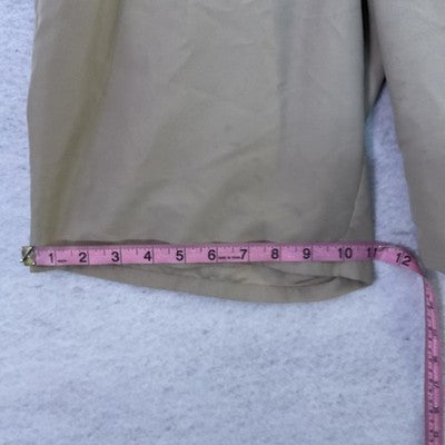 Chaps Shorts Boys 18 Beige Chino Flat Front Adjustable Waist School Uniform