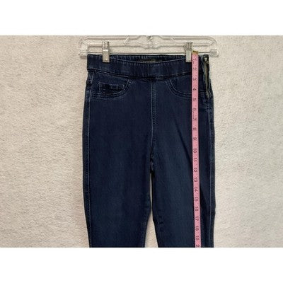 Flying Monkey Jeans Womens 24 Blue Flare Bell Bottom Distressed Raw Hem Vintage