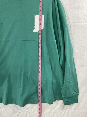 Royce Brand Indiana Shirt Womens Small Seafoam Long Sleeve Spirit Jersey 1816