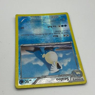 Pokemon Sealeo TCG Card Standard Blue Reverse Holo 25/106 Flashfire Rare